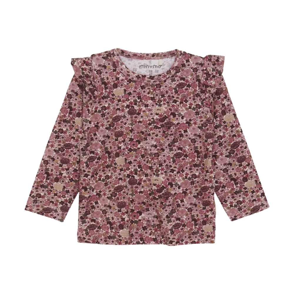 Minymo Long Sleeved Shirt - Floral