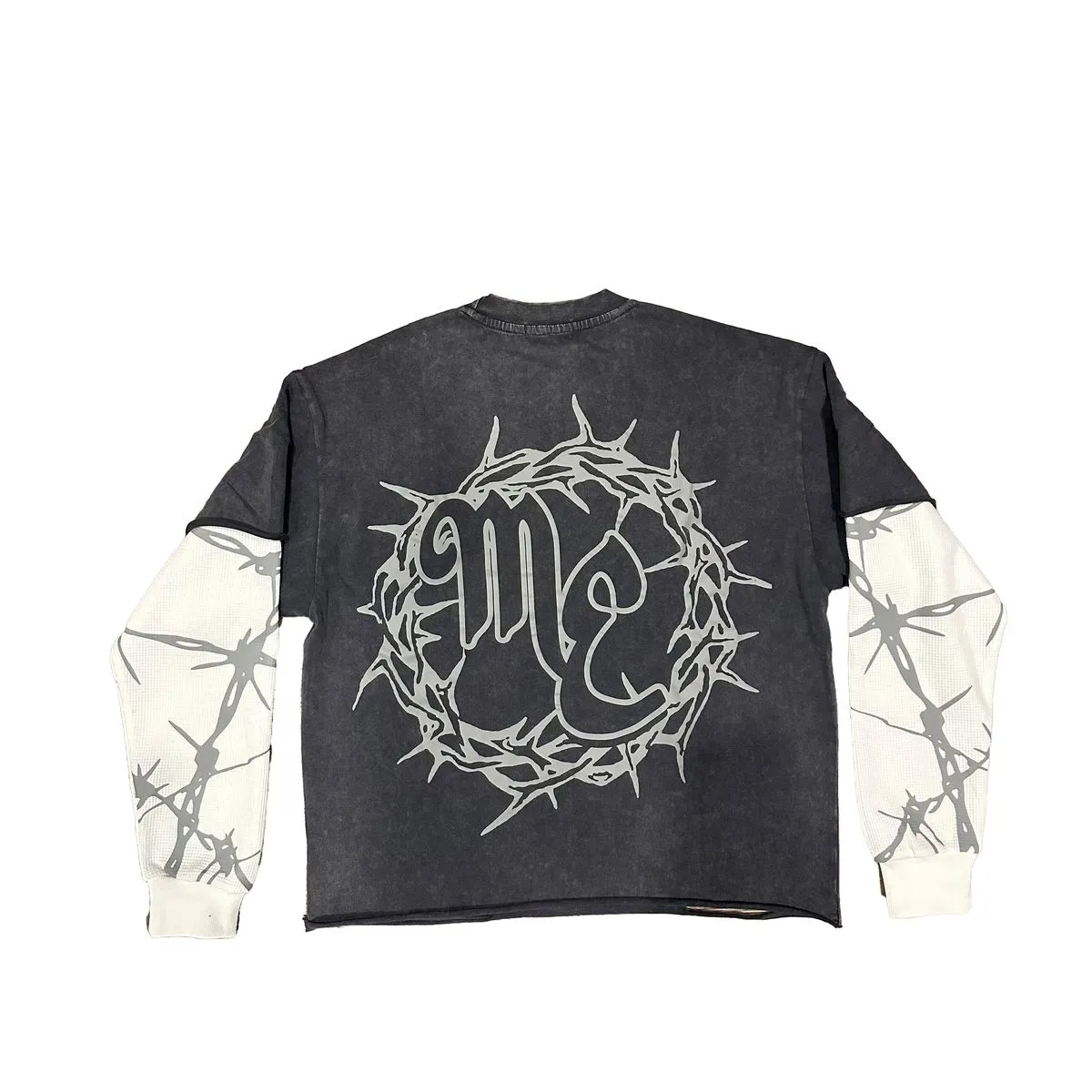 Mixed Emotion “Barbed Wire” Thermal Long Sleeve