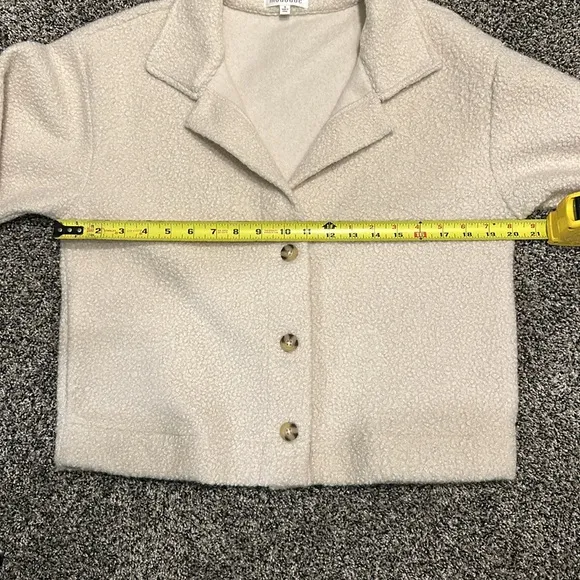 Mododoc Long Sleeve 3 Button Boucle Cardigan Jacket Women’s Size Small