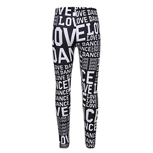 Moggemol Girls Stretchy Dance Legging Pants