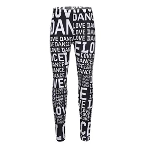 Moggemol Girls Stretchy Dance Legging Pants