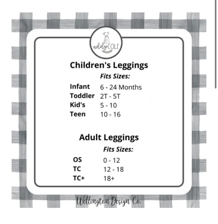 Mommy & Me Black Leggings