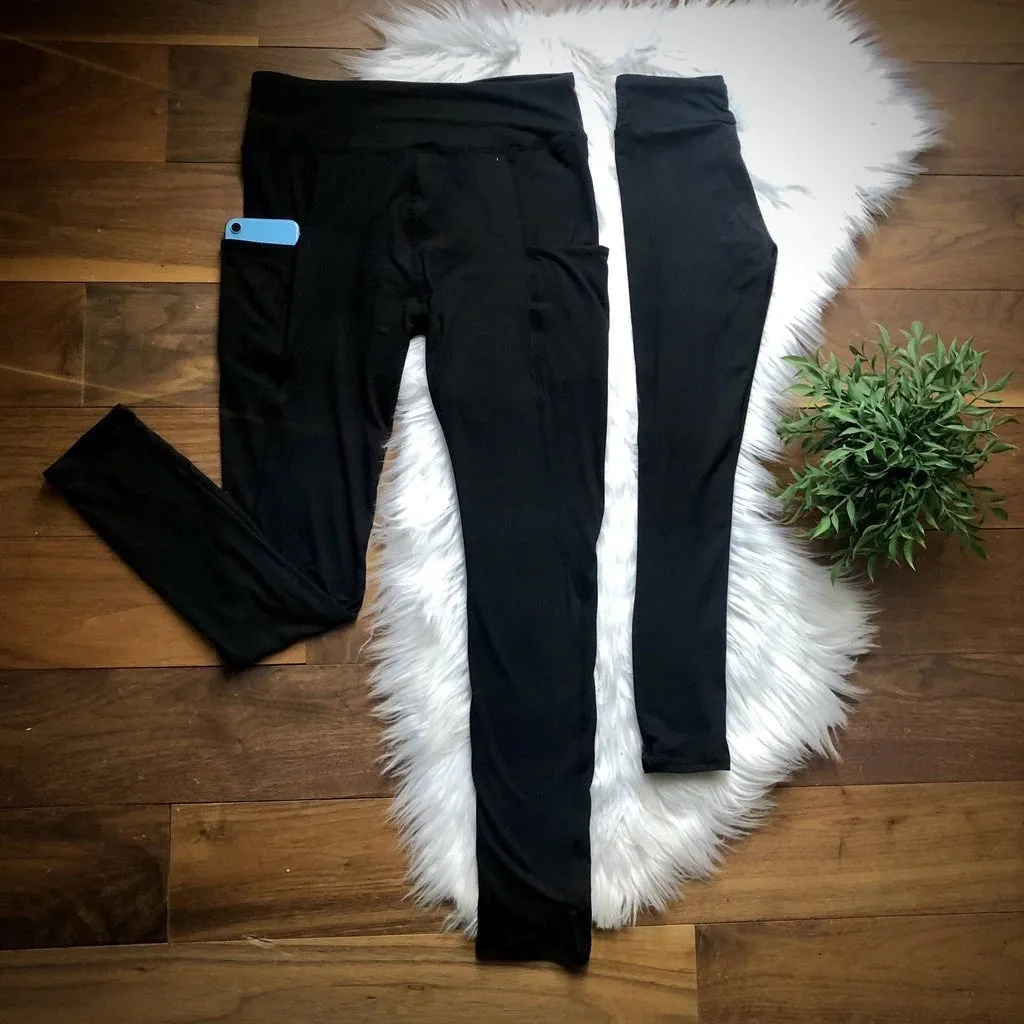 Mommy & Me Black Leggings