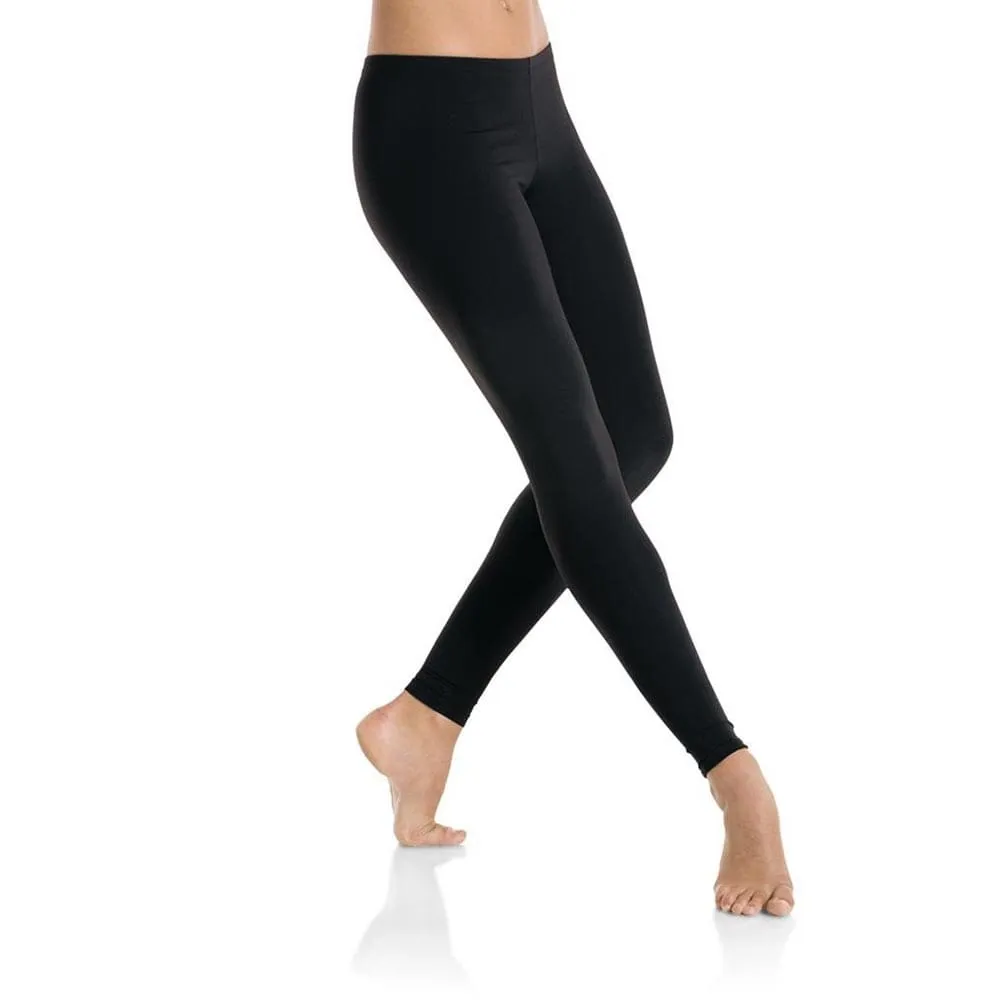 Mondor 3841 Black Supplex Dance Leggings -Girls