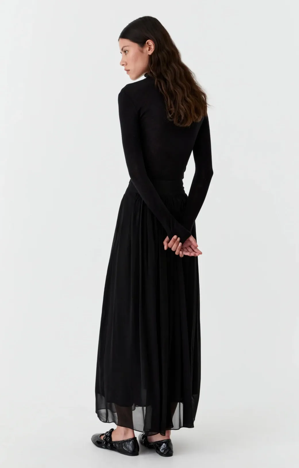Morrison II MERINO HIGH Neck - black