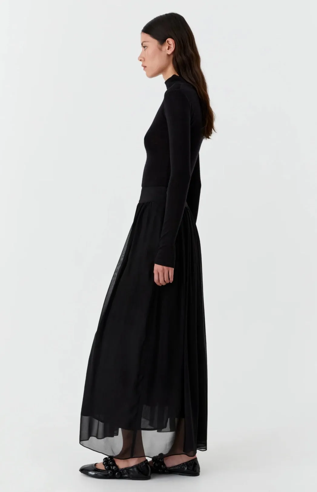 Morrison II MERINO HIGH Neck - black