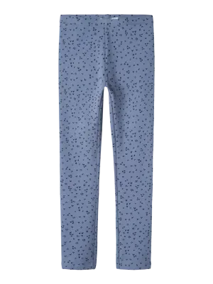 NAME IT | Kid Girl Heart Leggings