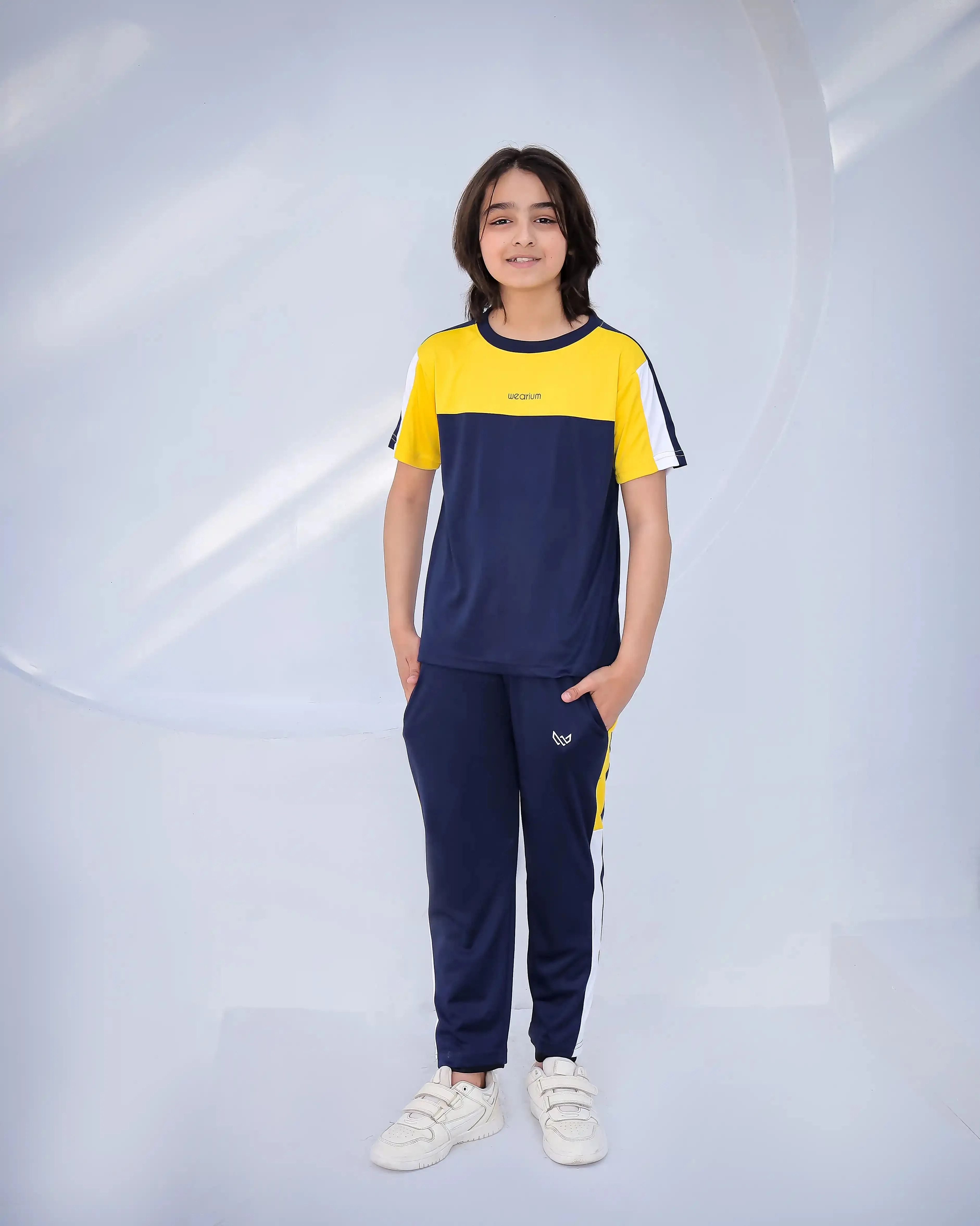 Navy Flash - Kids Dri-Fit