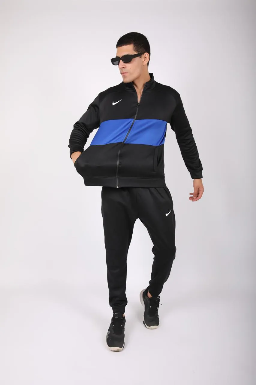 NIK Premium Tracksuit RoyalBlue Black-SJ1