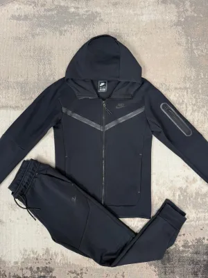 Nike Tech Tracksuit - Black