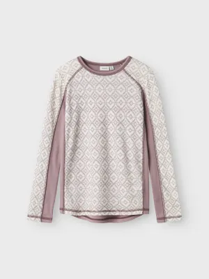 NKFWILLTO T-Shirt - Purple Dove