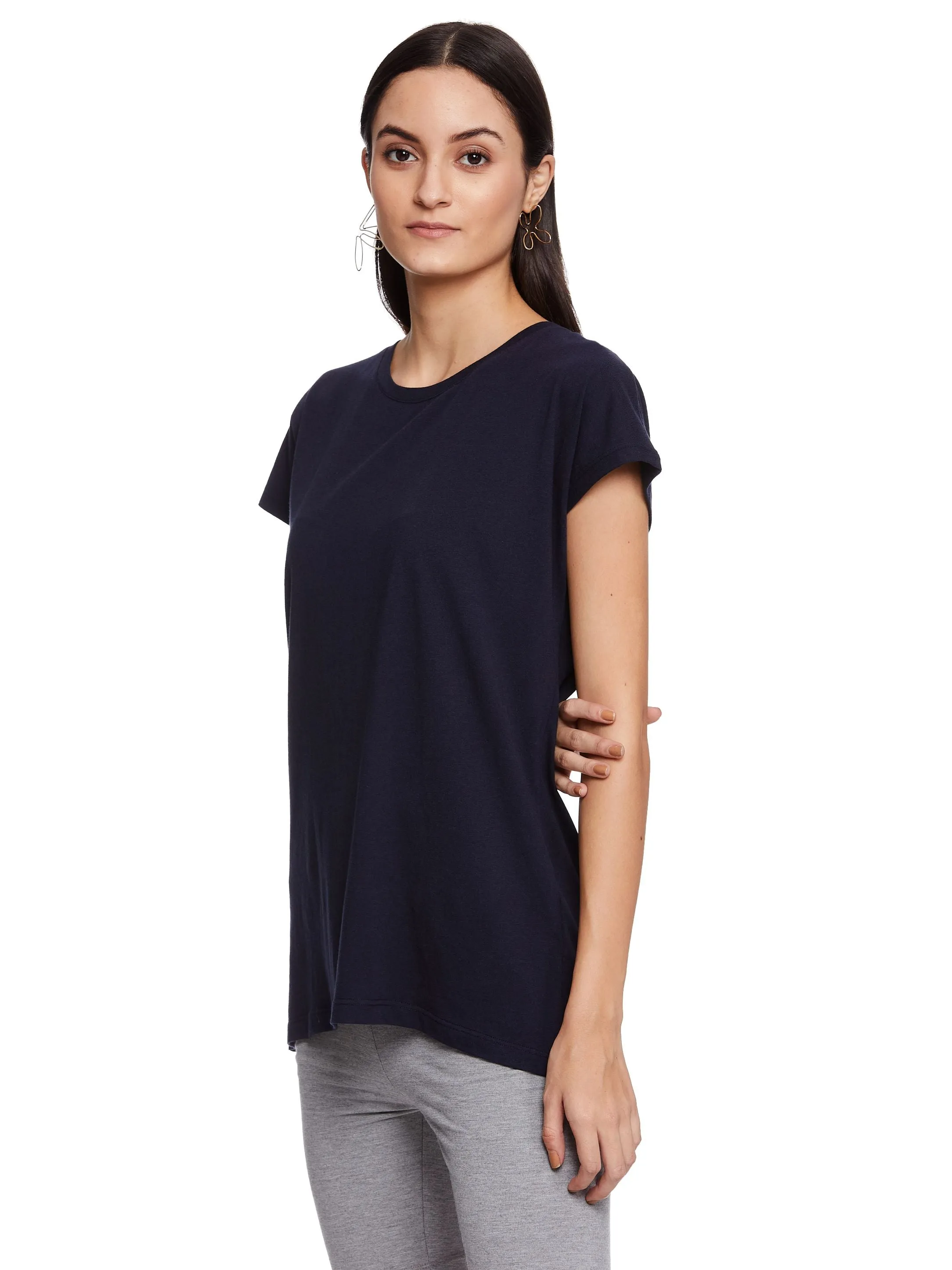 NOELIE SLEEVELESS TEE (NAVY)