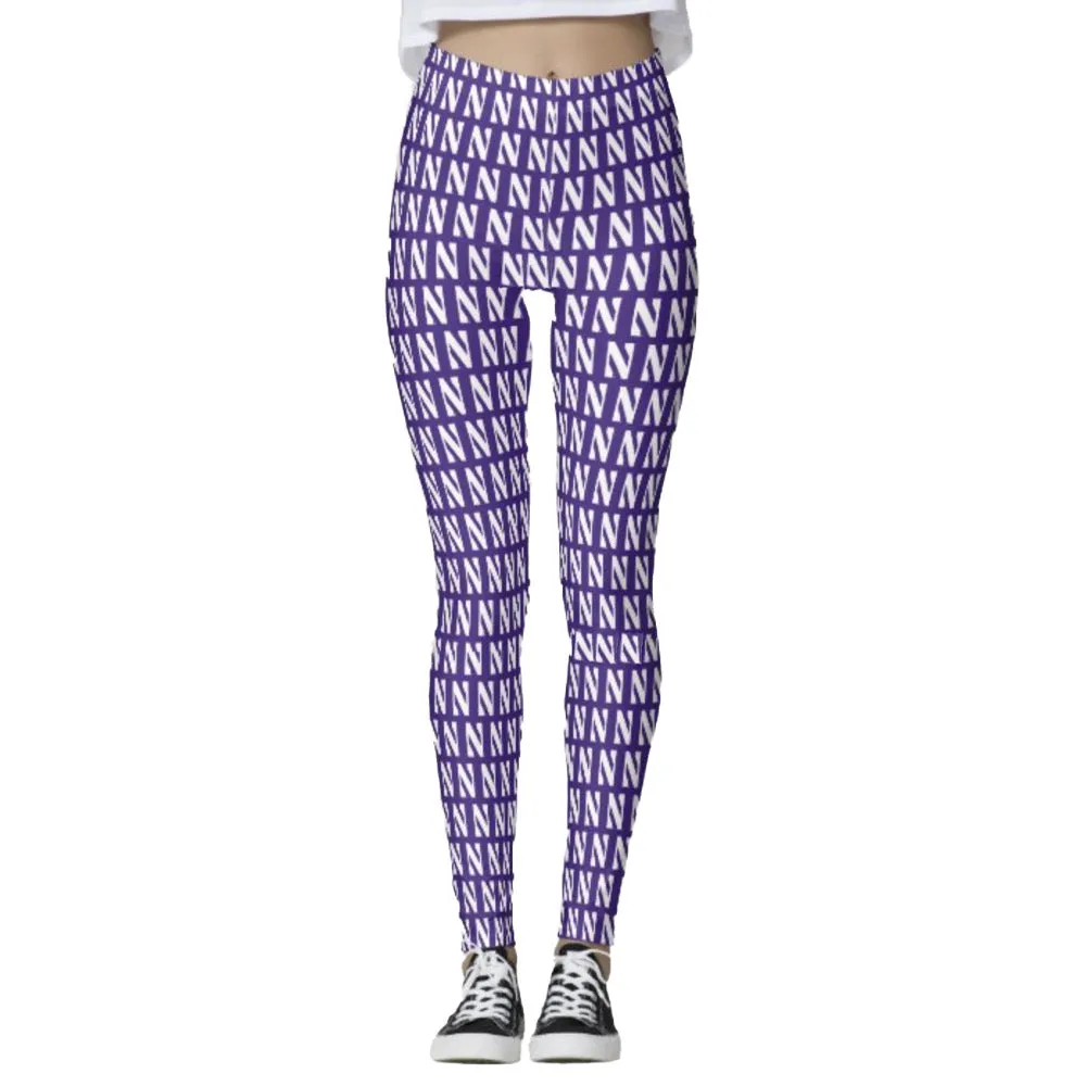 Northwestern Wildcats Tailgate Leggings