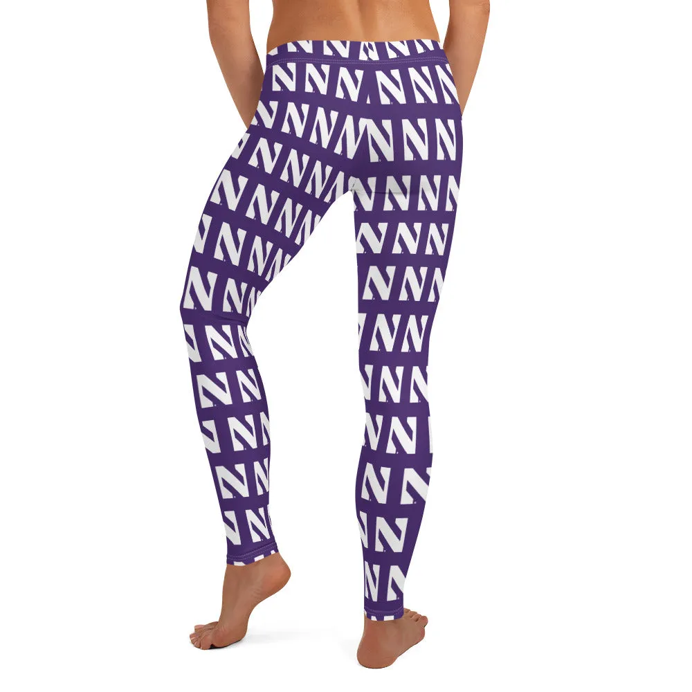 Northwestern Wildcats Tailgate Leggings