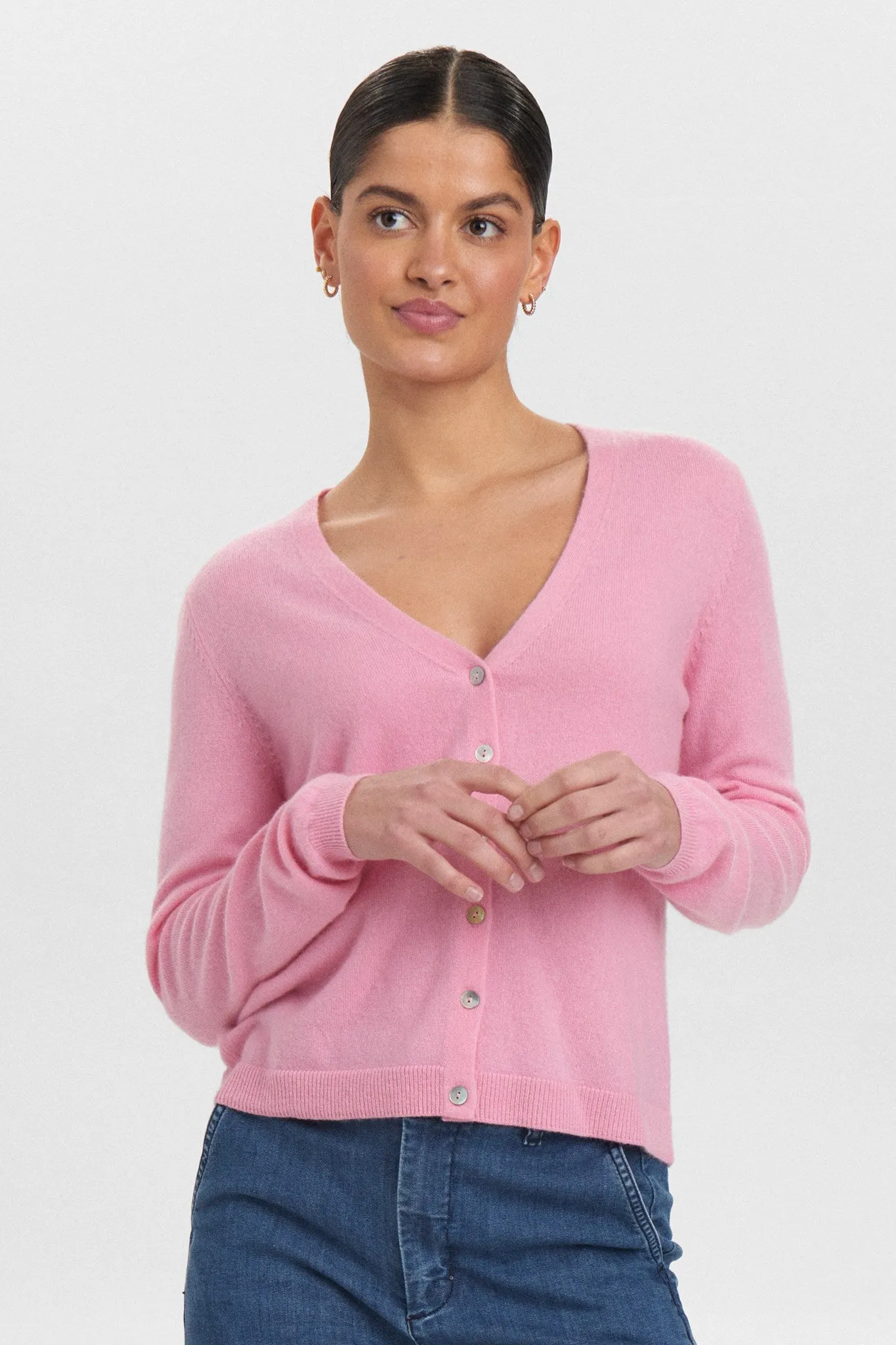 NUKASHA CARDIGAN - Pink Cosmos
