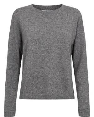 NUKASHA PULLOVER - Medium Grey mel