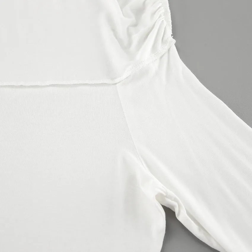 Off-Shoulder Wrap Top