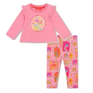 Oilily Tempy Top And Peppy Printed Leggings YF24GJE002 YF24GPA081