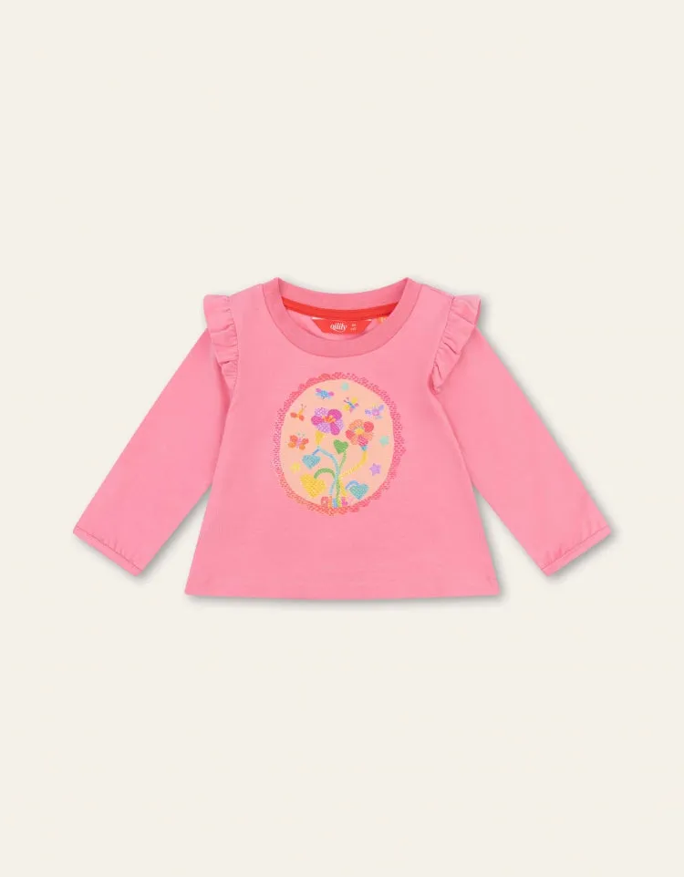 Oilily Tempy Top And Peppy Printed Leggings YF24GJE002 YF24GPA081