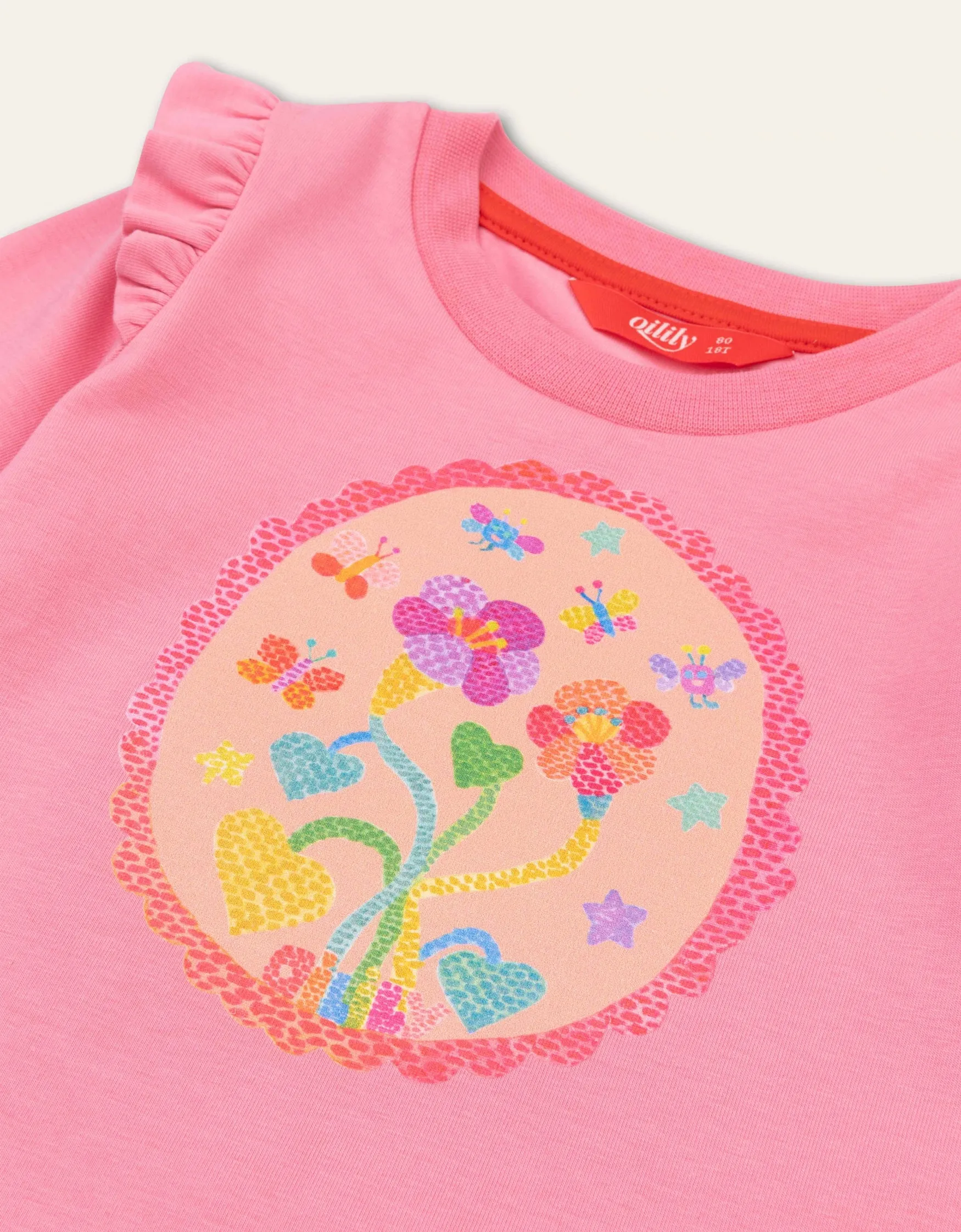 Oilily Tempy Top And Peppy Printed Leggings YF24GJE002 YF24GPA081