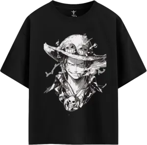 oversized printed t-shirt (ACE)