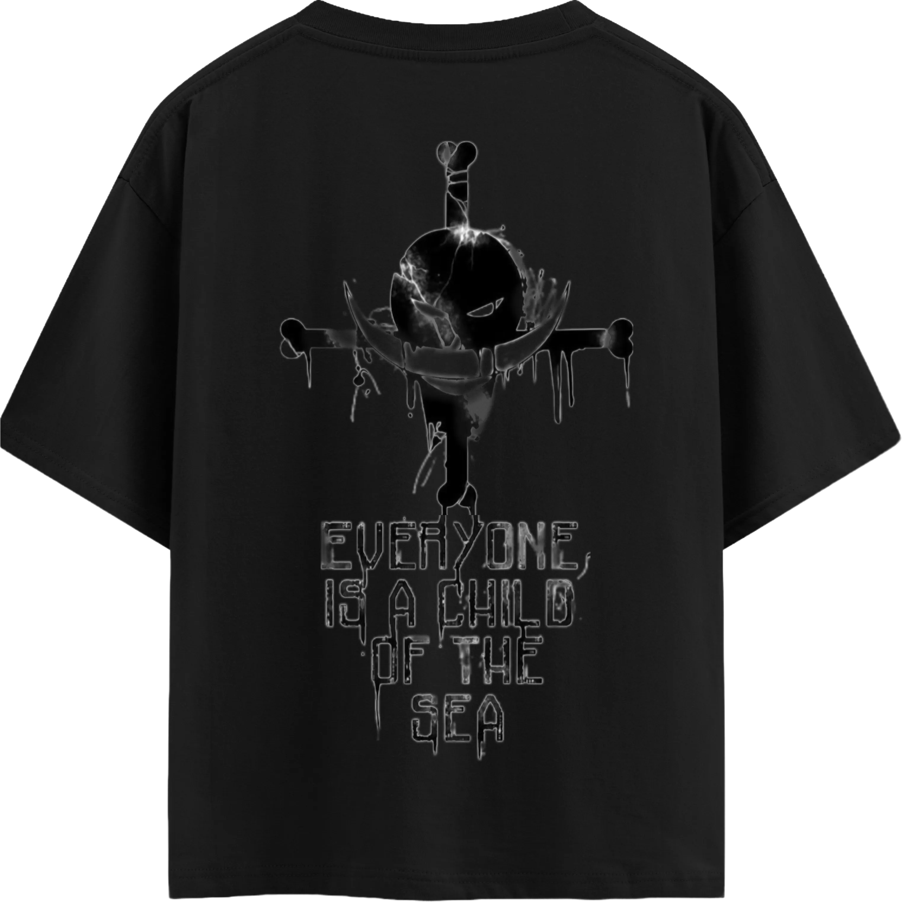 oversized printed t-shirt (ACE)