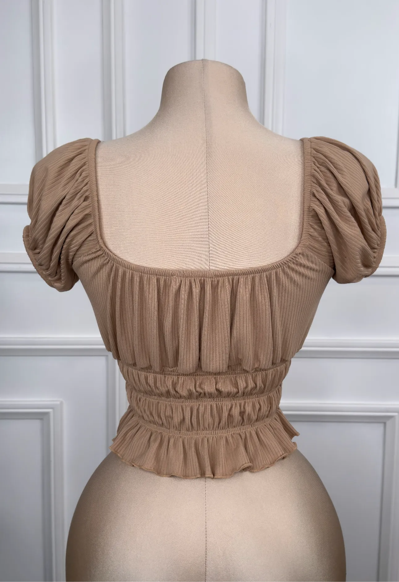 PARIS TAUPE TOP