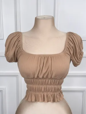 PARIS TAUPE TOP