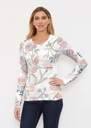 Patterns at Play (7806) ~ Thermal Long Sleeve Crew Shirt