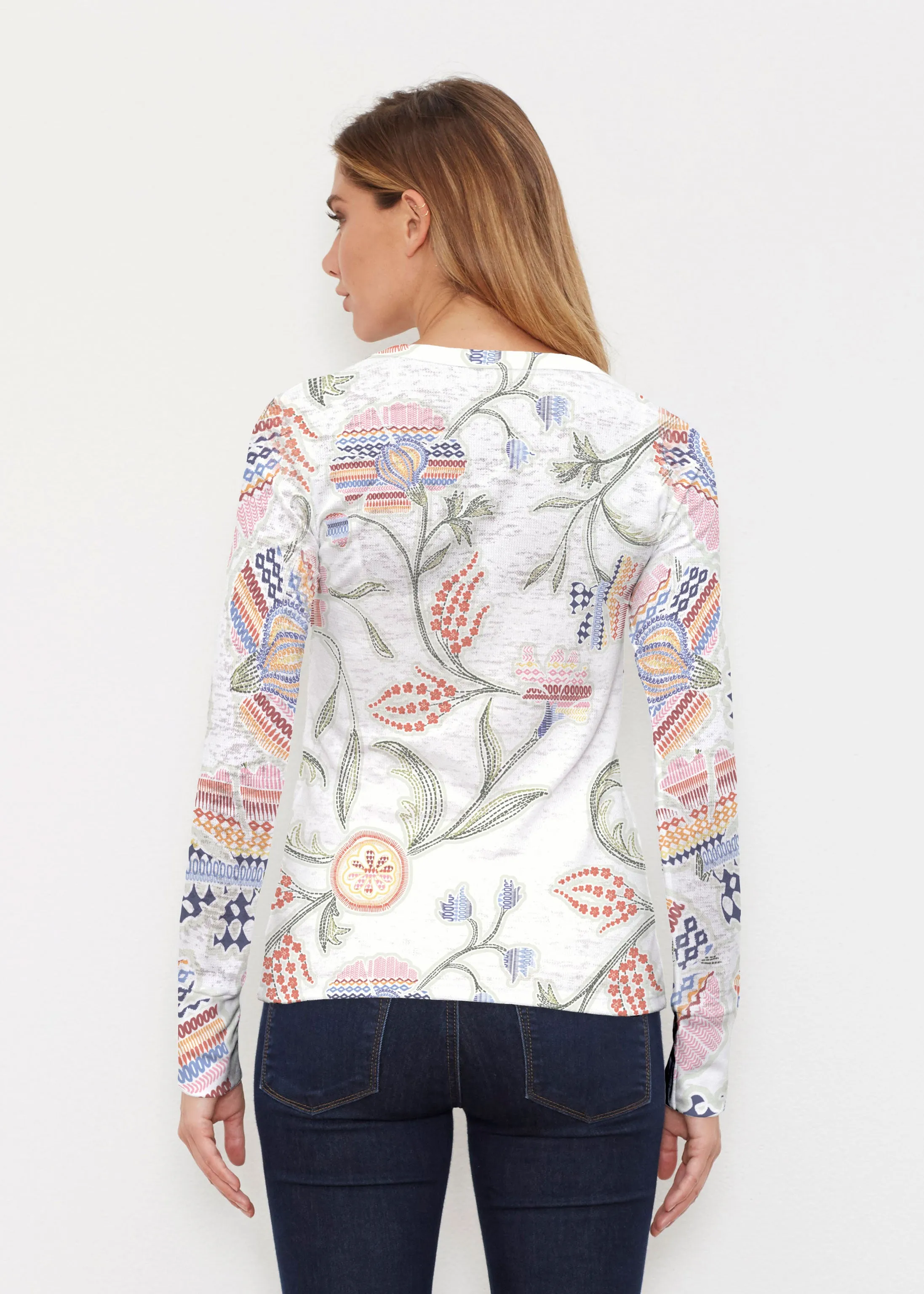 Patterns at Play (7806) ~ Thermal Long Sleeve Crew Shirt