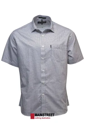 Pilbara Short Sleeve Check Single Pocket Shirt
