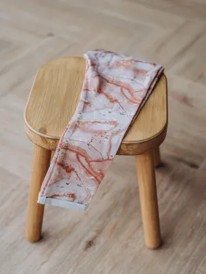 Pink & Gold Marble Leggings