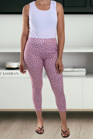 Pink Printed Tights