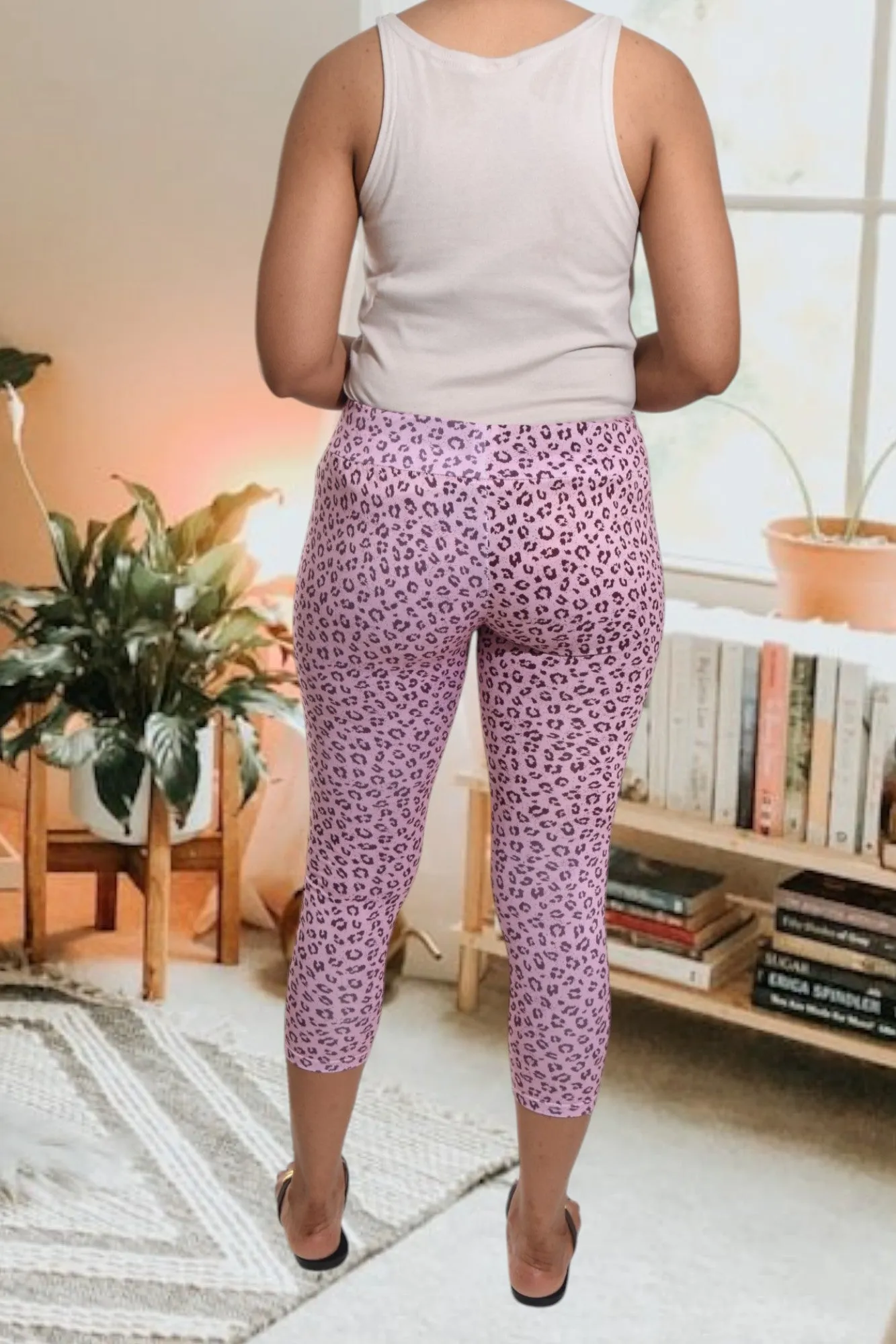 Pink Printed Tights