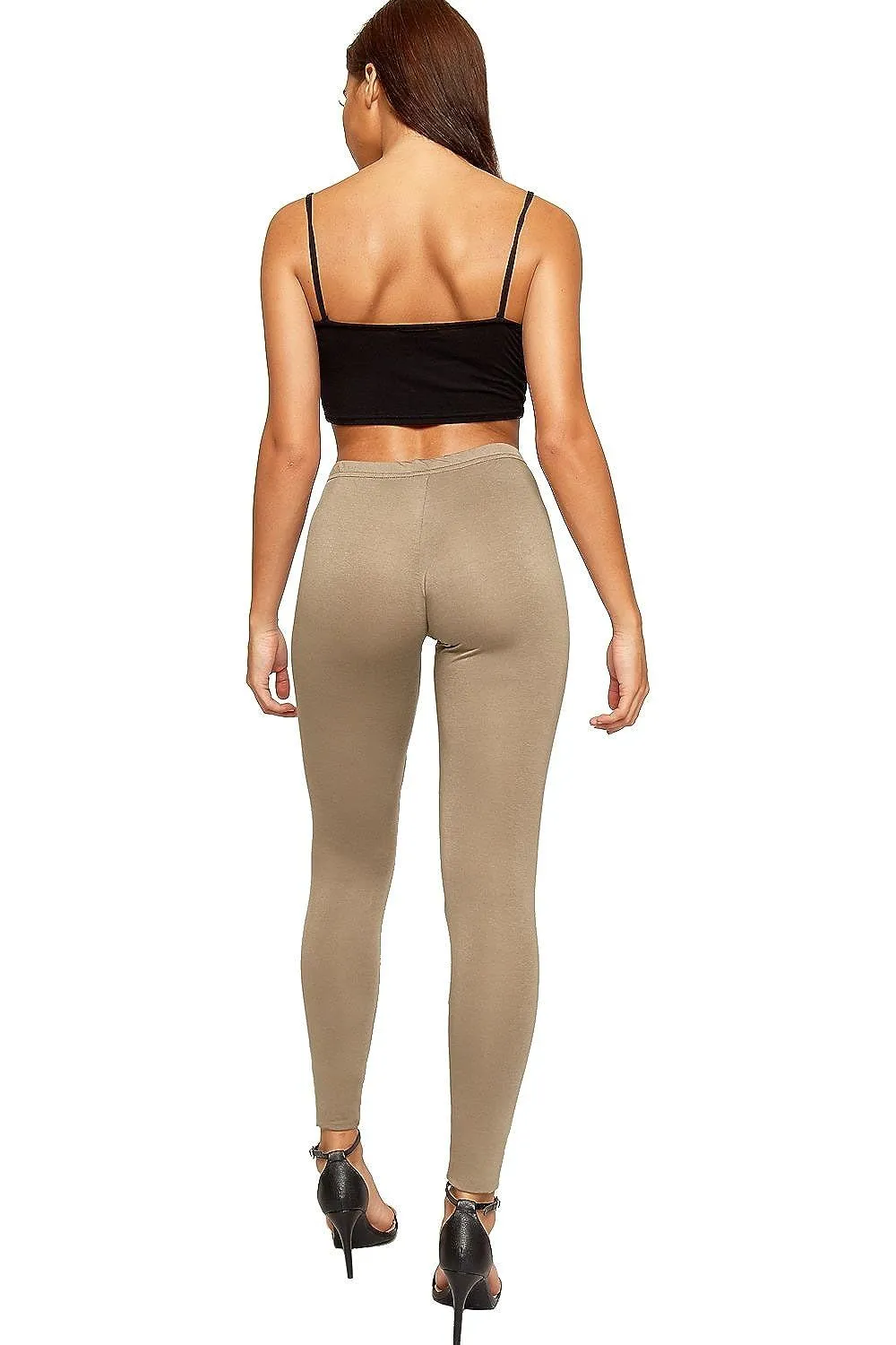 Plain Long Leggings