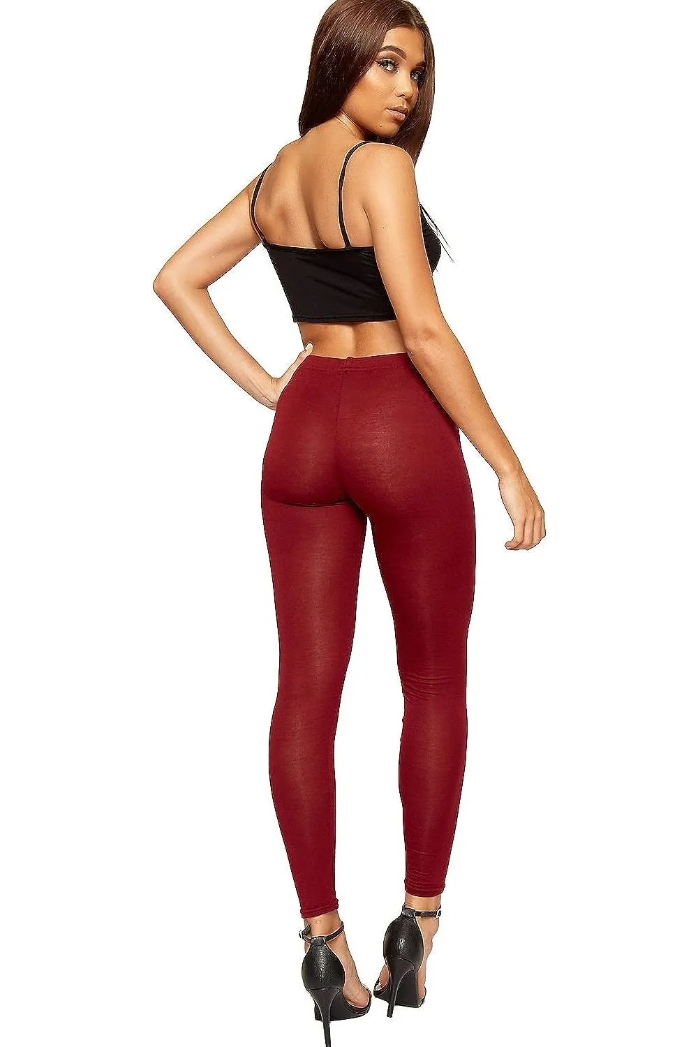 Plain Long Leggings