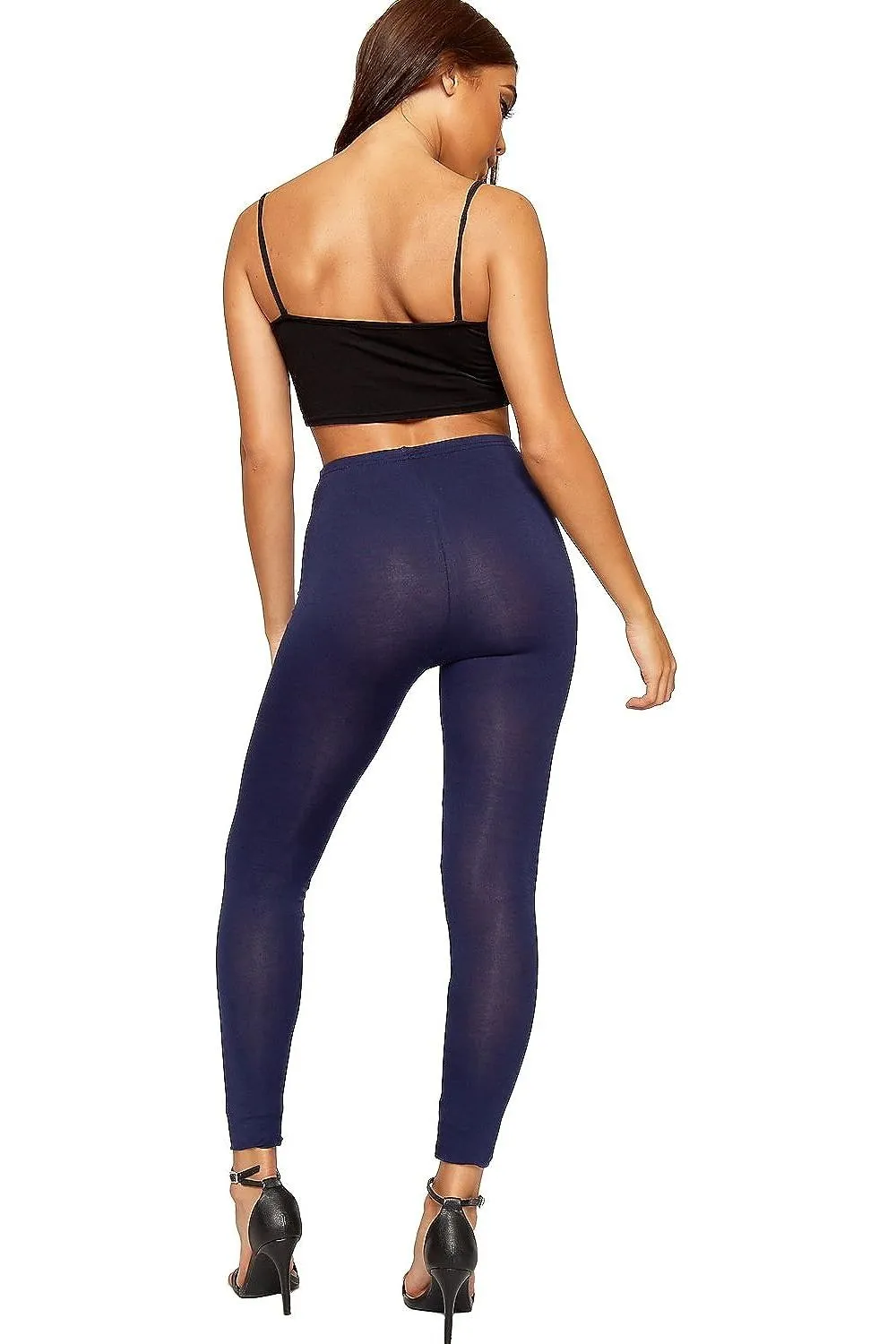 Plain Long Leggings