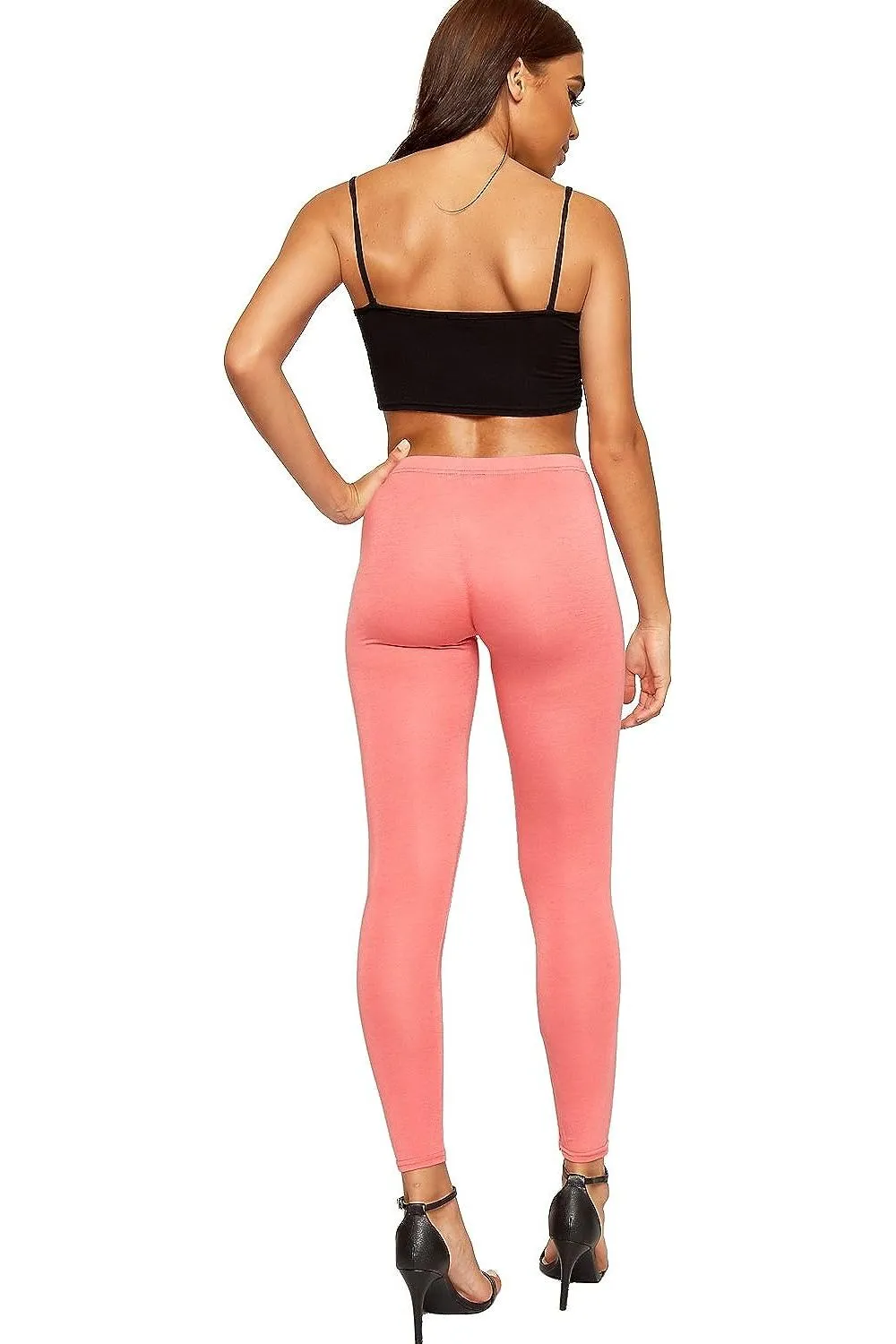 Plain Long Leggings