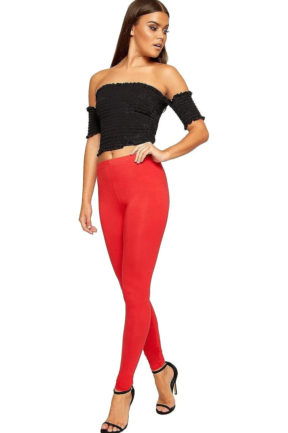 Plain Long Leggings