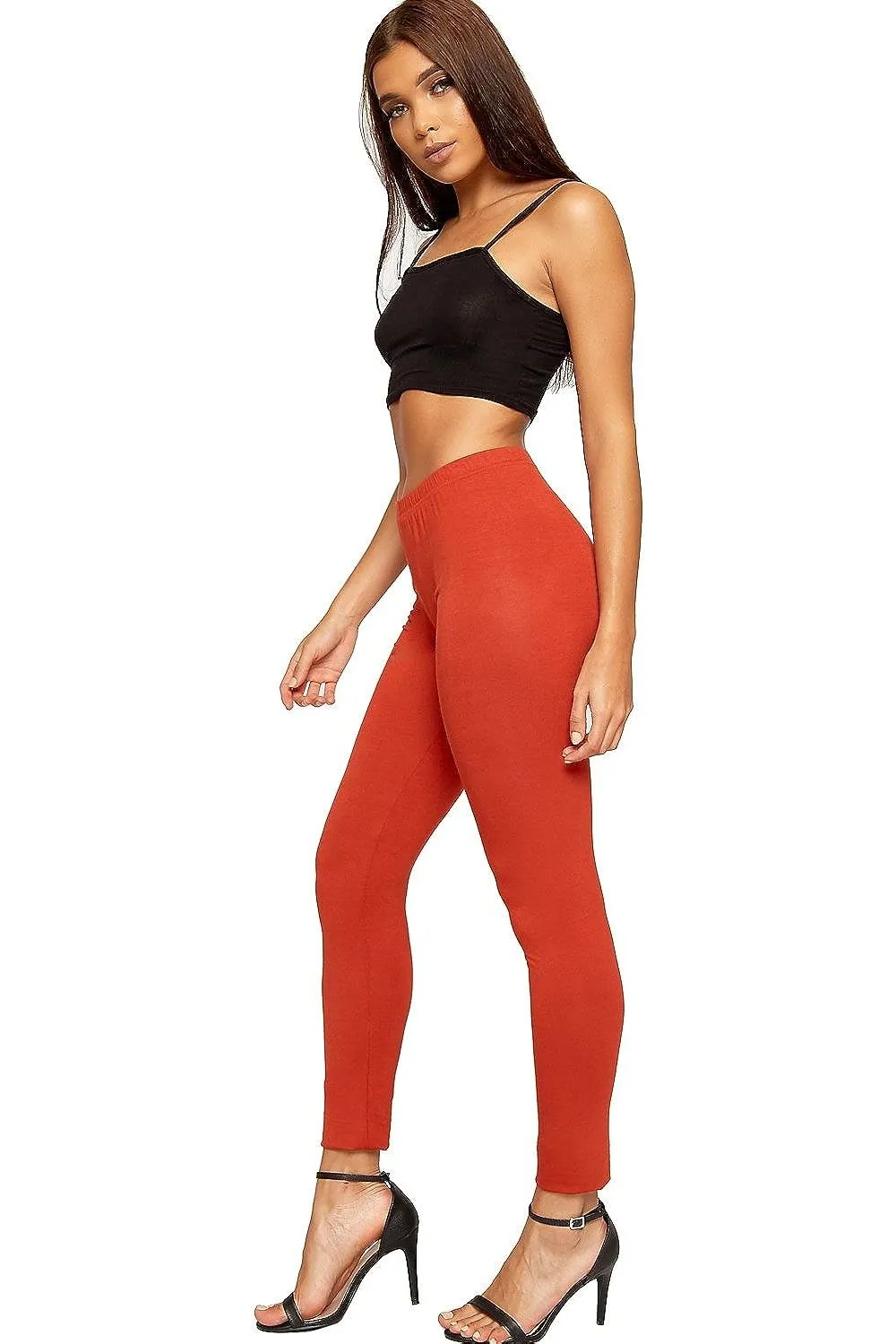 Plain Long Leggings
