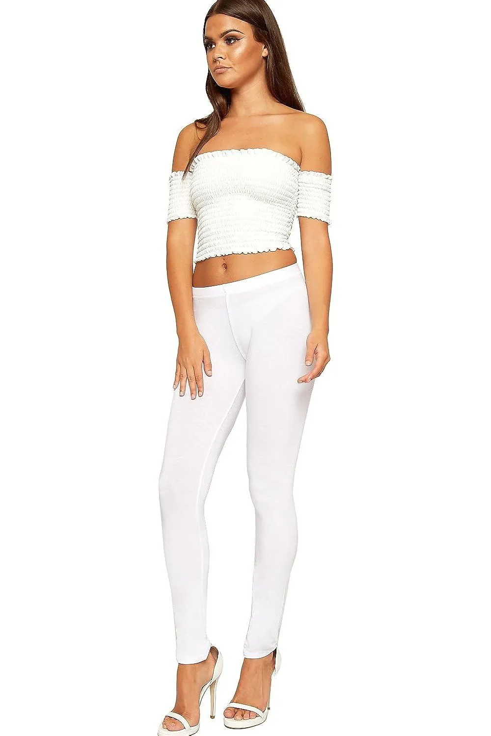 Plain Long Leggings