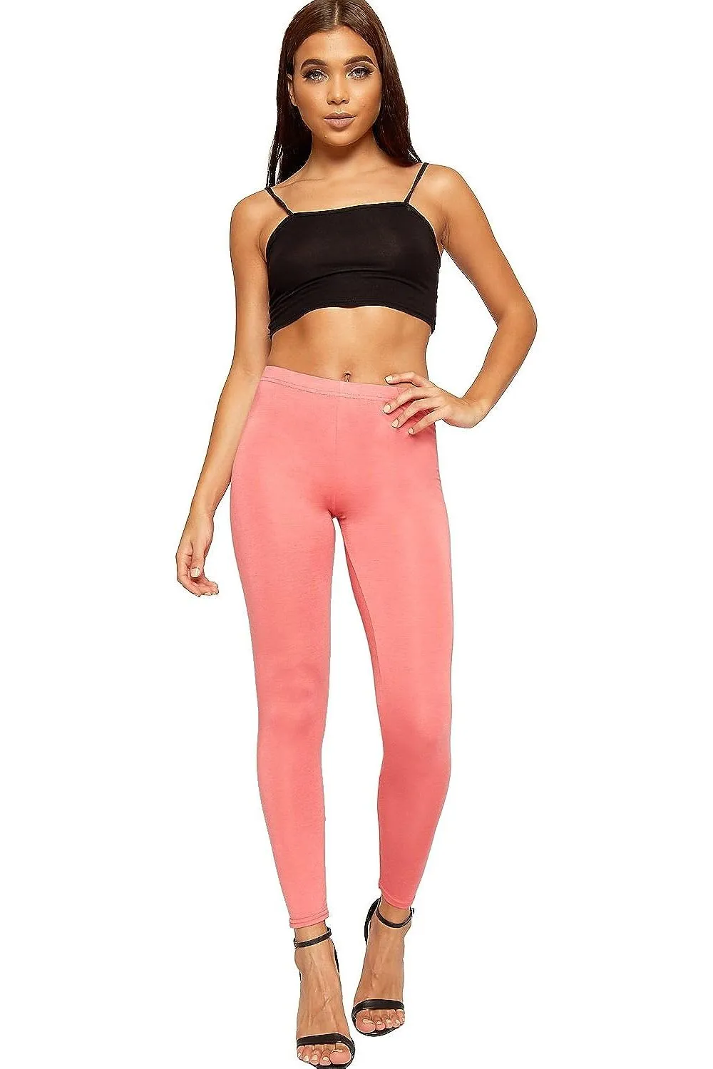 Plain Long Leggings