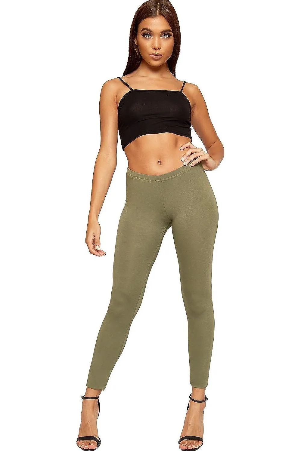 Plain Long Leggings