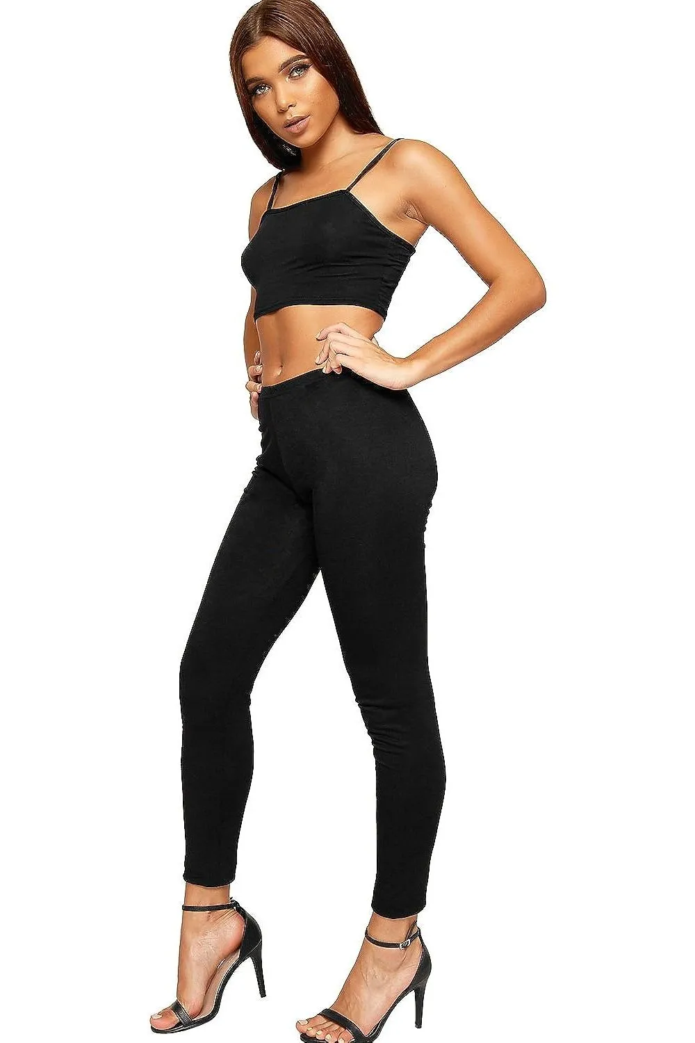 Plain Long Leggings