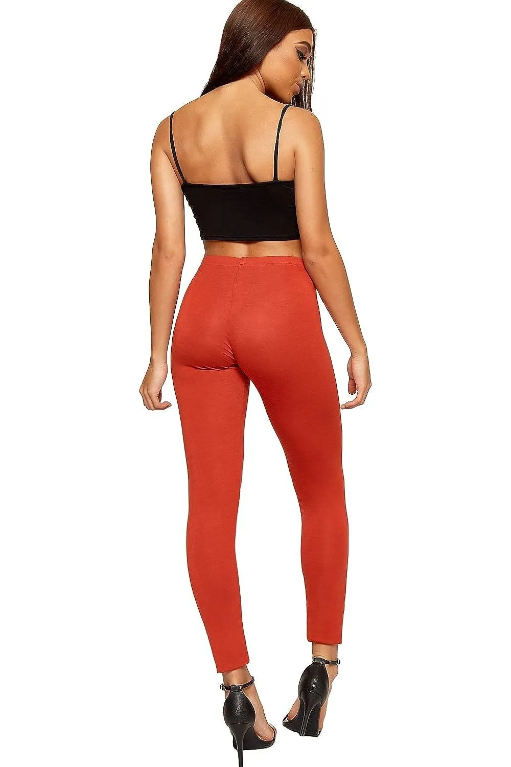 Plain Long Leggings