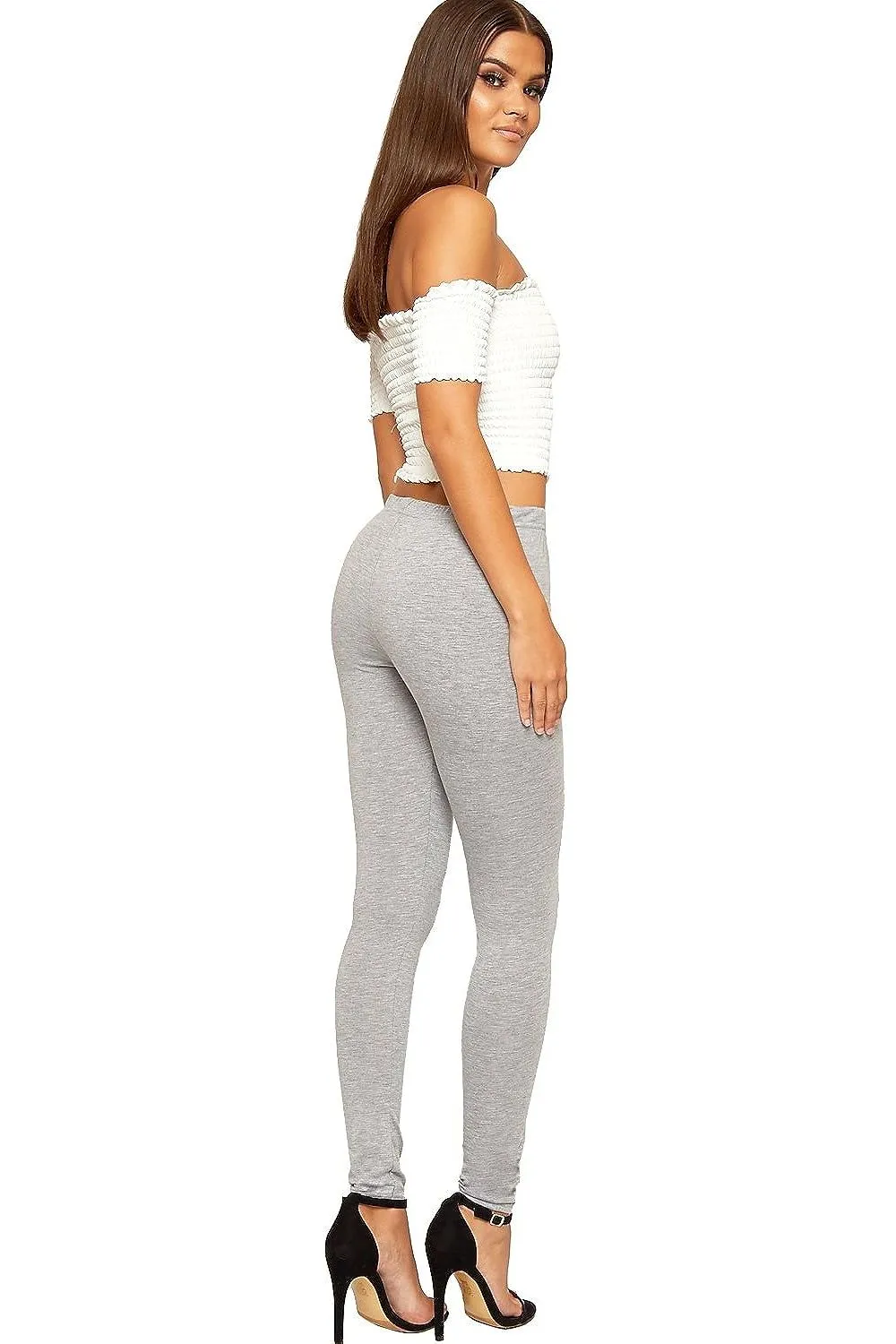 Plain Long Leggings