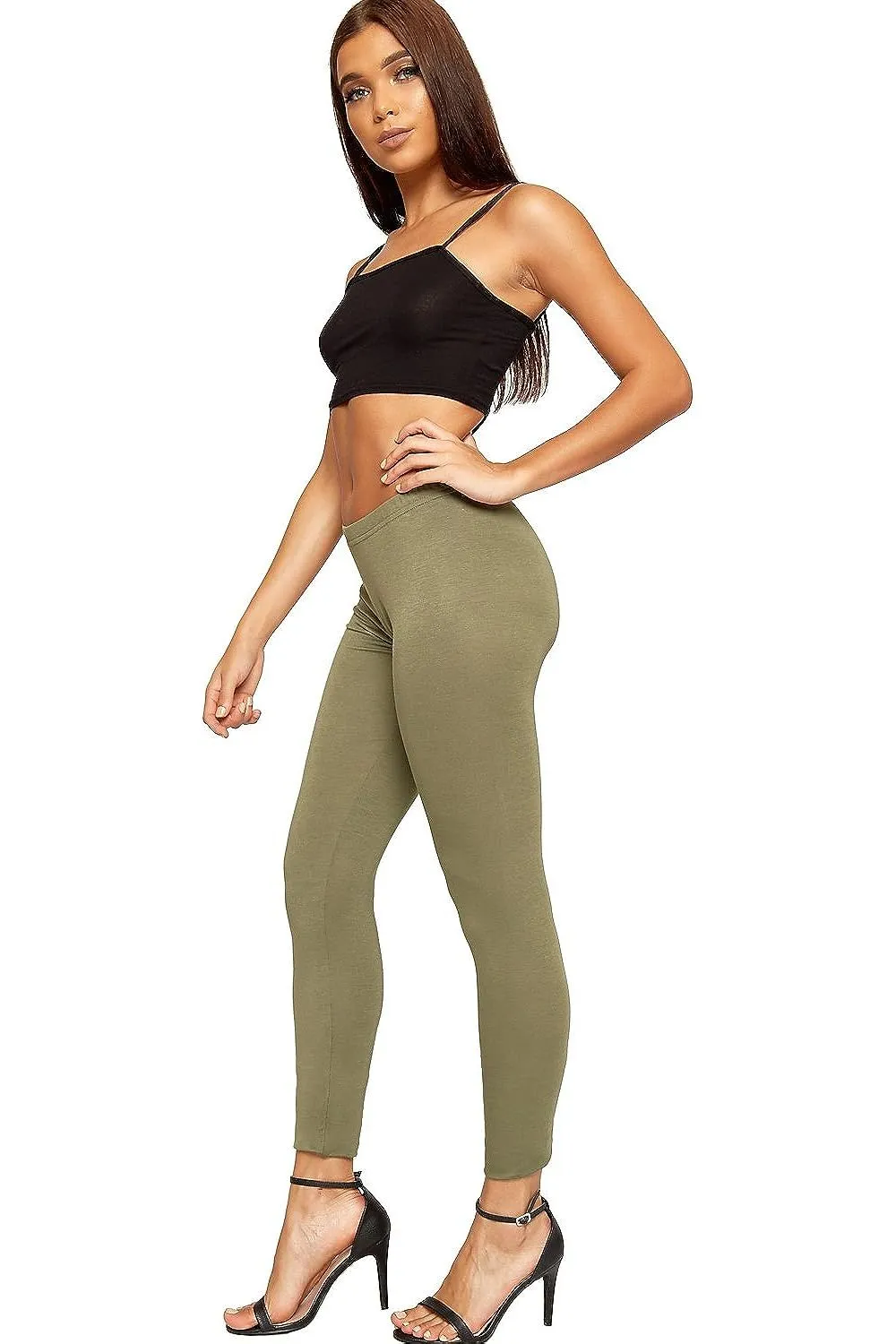 Plain Long Leggings