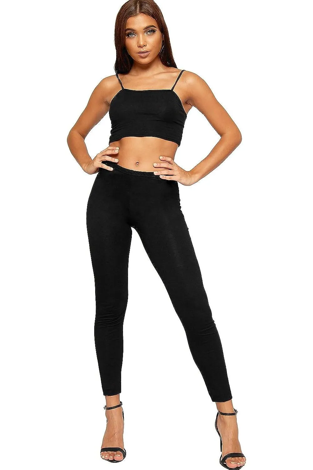 Plain Long Leggings
