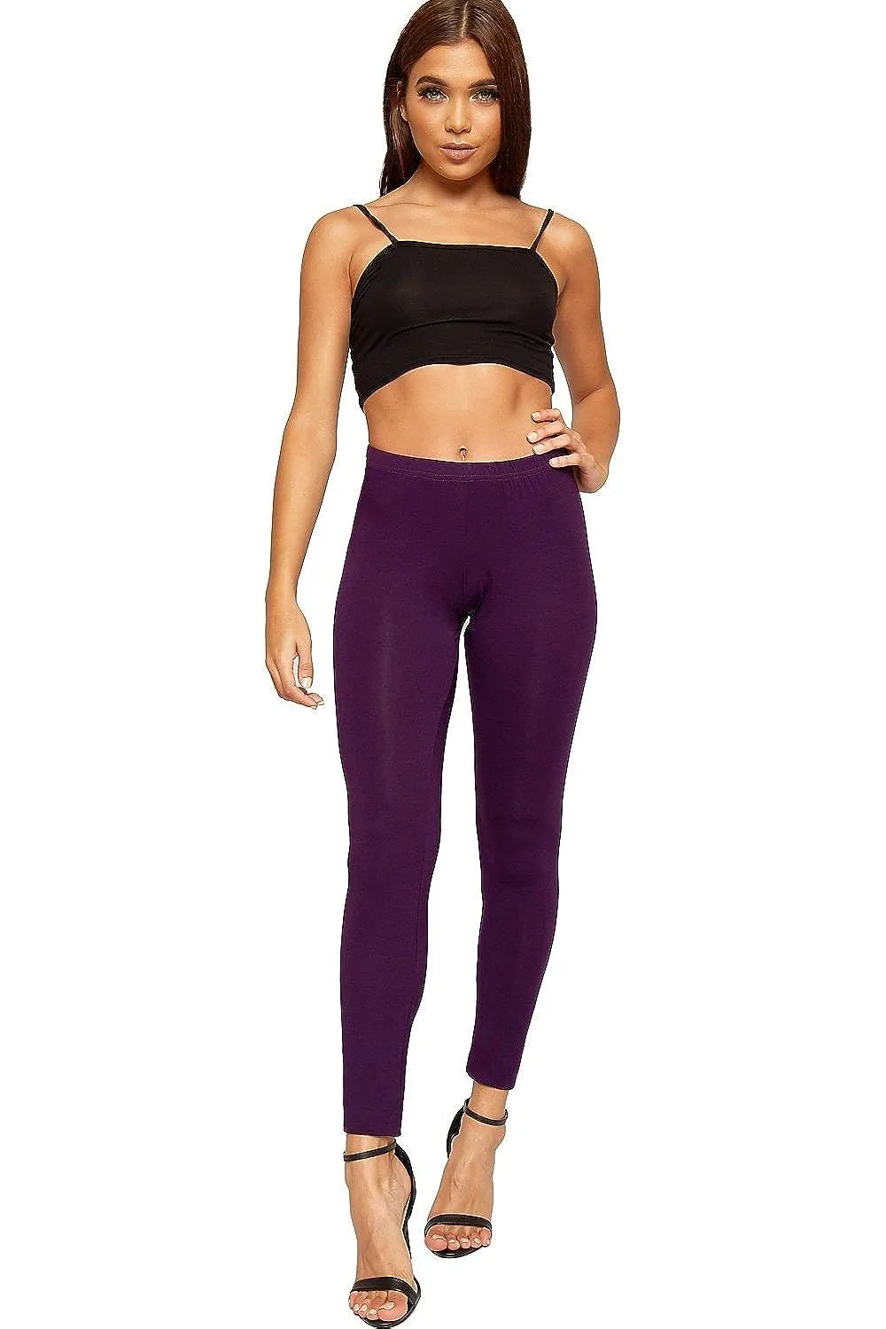 Plain Long Leggings