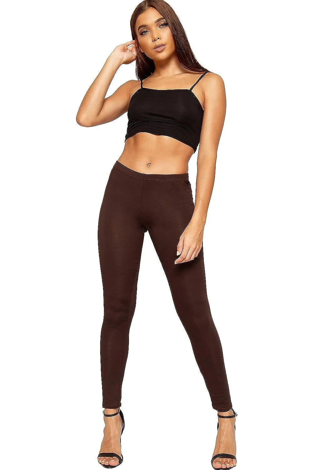 Plain Long Leggings